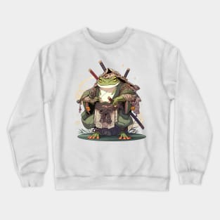 samurai toad Crewneck Sweatshirt